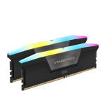 CORSAIR VENGEANCE RGB KIT MEMORIA RAM 2x16GB 32GB TOTALI 6.000 MHz TECNOLOGIA DDR5 6TIPOLOGIA DIMM 288-PIN CAS 36 BLACK
